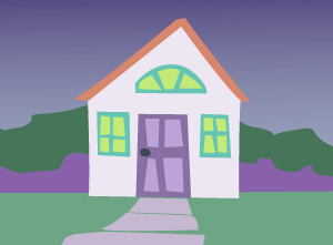 Illustration of my house.
